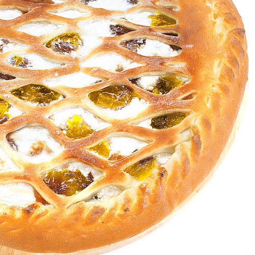Сладкий Пирог творожный с манго