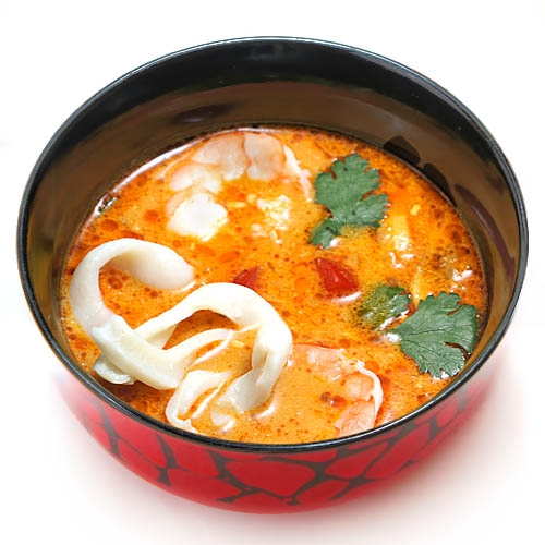Суп Рамен Том Ям с морепродуктами
