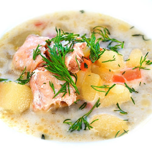Уха по-фински со сливками: рецепт классического приготовления финского рыбного супа