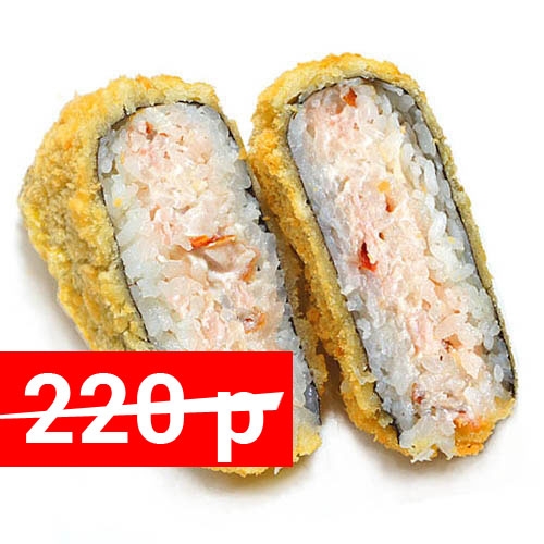 Онигири фри с копченой курицей
