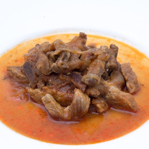 Гуляш из свинины