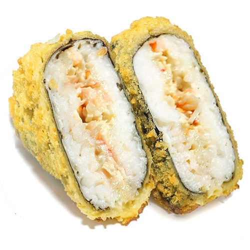 Онигири фри с сурими и креветкой