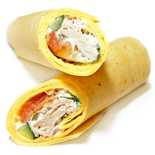 Врап с курицей