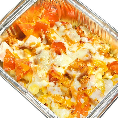 Паста с грудкой в сливочном соусе