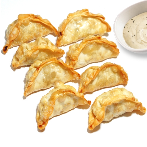 Гёдза с курицей фри