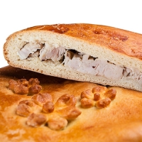 Сдобный пирог с курицей 2КГ Сдобный пирог с курицей 2КГ